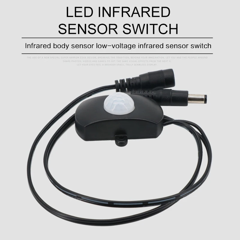 DC 5V 12V 24V 5A Infrared Sensor Switch Monochrome Lamp Strip Lamp Light Switch Body Infrared Sensor Switch 
DC 5V 12V 24V 5A Infrared Sensor Switch Monochrome Lamp Strip Lamp Light Switch Body Infrared Sensor Switch