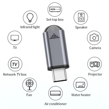IR Appliances Wireless Infrared Remote Control Adapter Mobile Phone Remote Control For Micro USB Type-C Mini TV Romote Control
IR Appliances Wireless Infrared Remote Control Adapter Mobile Phone Remote Control For Micro USB Type-C Mini TV Romote Control