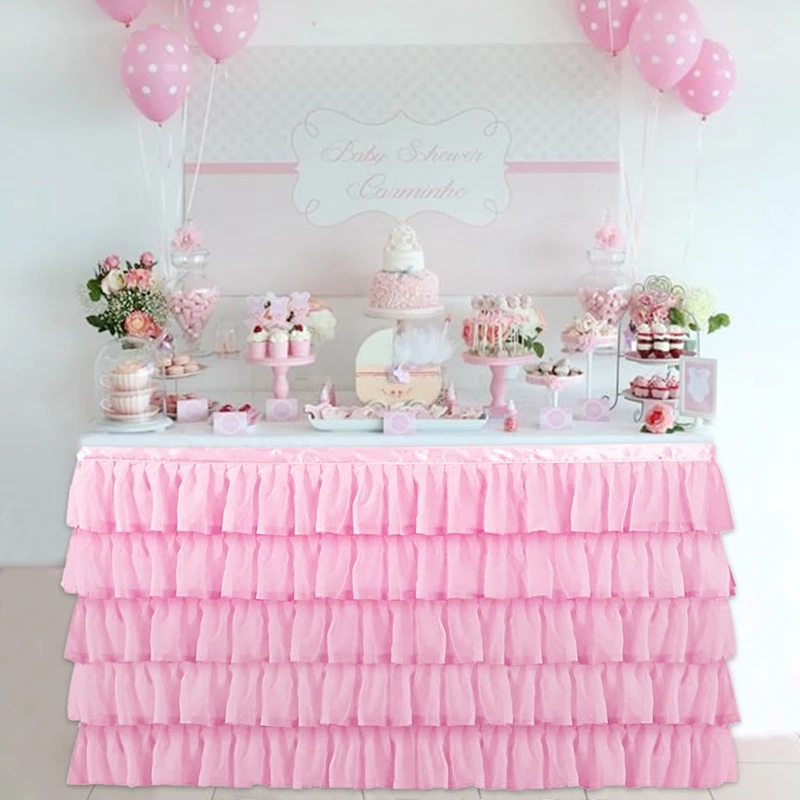 Шифоновая юбка для стола, Тюлевая юбка для стола, украшение для свадьбы, дня рождения, банкета, свадьбы, зажимы для юбки стола
Шифоновая юбка для стола, Тюлевая юбка для стола, украшение для свадьбы, дня рождения, банкета, свадьбы, зажимы для юбки стола