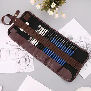 24pcs Professional Sketching Drawing Art Tool Kit Graphite Charcoal Pencils Eraser Craft Painting Set
24pcs Professional Sketching Drawing Art Tool Kit Graphite Charcoal Pencils Eraser Craft Painting Set