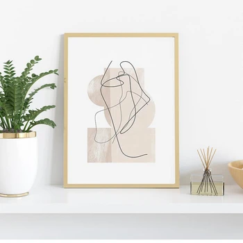 Contemporary Abstract Line Drawing Art Prints Modern Wall Art Canvas Painting Nordic Minimalist Style Poster Living Room Decor
Contemporary Abstract Line Drawing Art Prints Modern Wall Art Canvas Painting Nordic Minimalist Style Poster Living Room Decor