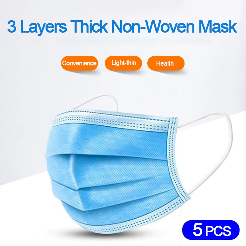Hot Sale Masks High Quality 3 Layers Non-Woven Mask Dustproof prevent Bad Smell Proof Face Health Mouth Mask Anti Pollution
Hot Sale Masks High Quality 3 Layers Non-Woven Mask Dustproof prevent Bad Smell Proof Face Health Mouth Mask Anti Pollution