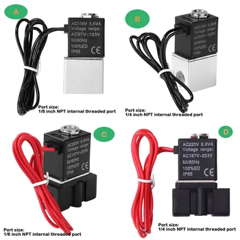 AC110V 2 Way Direct-acting Plastic Solenoid Valve One-Way Direct Action Air Gas Liquids Water Normally Closed Water Valve
AC110V 2 Way Direct-acting Plastic Solenoid Valve One-Way Direct Action Air Gas Liquids Water Normally Closed Water Valve