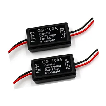 Hot 1pc Brake Light Flash Controller Module GS-100A Flash Strobe Controller Flasher Module for Car LED Brake Stop Light Lamp 12V
Hot 1pc Brake Light Flash Controller Module GS-100A Flash Strobe Controller Flasher Module for Car LED Brake Stop Light Lamp 12V