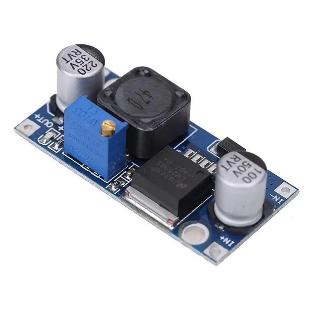 Lm2596S-Adj Dc-Dc Ultra-Small Adjustable Step-Down Module In3-40V Out1.5-35V/3A 3296 Adjustable Resistor
Lm2596S-Adj Dc-Dc Ultra-Small Adjustable Step-Down Module In3-40V Out1.5-35V/3A 3296 Adjustable Resistor