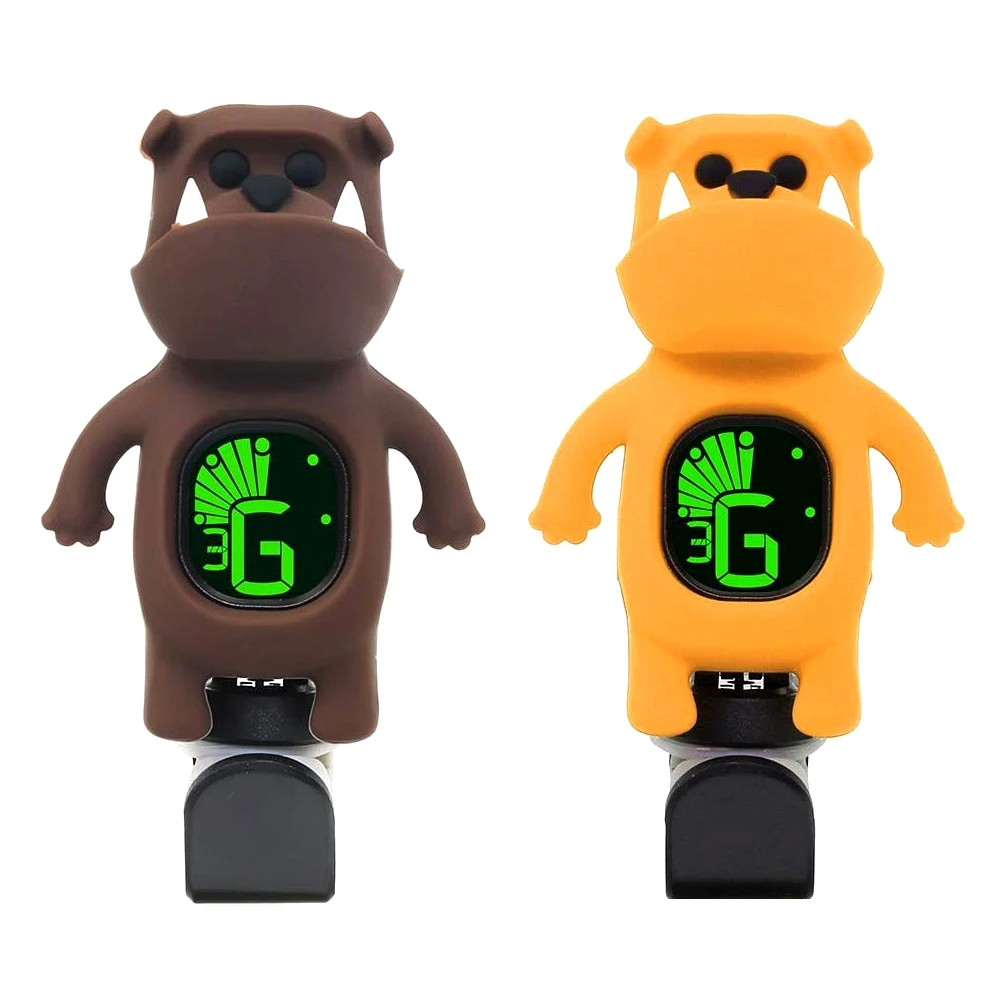 Cute Cartoon Bulldog Guitar Tuner Rotatable Clip-on Tuner LCD Display for Chromatic Acoustic Guitar Bass Ukulele Guitar Accessor
Cute Cartoon Bulldog Guitar Tuner Rotatable Clip-on Tuner LCD Display for Chromatic Acoustic Guitar Bass Ukulele Guitar Accessor