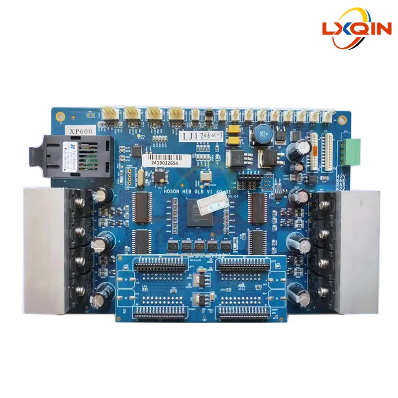 Материнская плата LXQIN Hoson для XP600 с двойной головкой, USB версия, Бортовая плата для Allwin Xuli Human Zhongye Audley Solvent Printer
Материнская плата LXQIN Hoson для XP600 с двойной головкой, USB версия, Бортовая плата для Allwin Xuli Human Zhongye Audley Solvent Printer