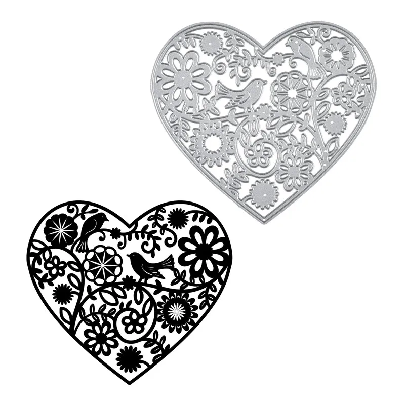 Naifumodo Heart Dies Bird Flower Metal Cutting Dies New 2019 for Card Making Scrapbooking Dies Embossing Stencil
Naifumodo Heart Dies Bird Flower Metal Cutting Dies New 2019 for Card Making Scrapbooking Dies Embossing Stencil