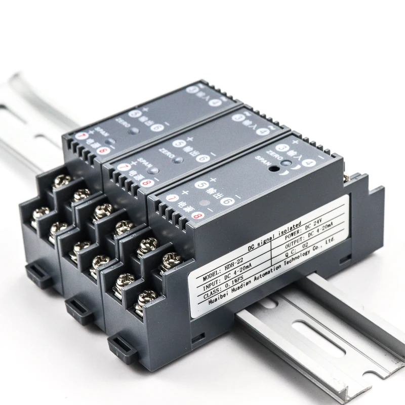 4-20mA DC Analog Galvanic Signal Converter Isolator 0-10V Signal Isolation Signal Isolator
4-20mA DC Analog Galvanic Signal Converter Isolator 0-10V Signal Isolation Signal Isolator