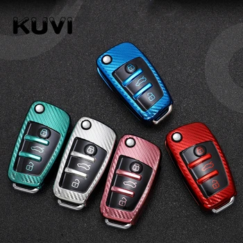 TPU Carbon Fiber Style Car Key Cover Full Case For Audi A3 A4 A4L B5 B6 B7 B8 B9 A5 A6 A6L C5 C6 Q3 Q5 Q7 S5 S7 RS3 TT 2020
TPU Carbon Fiber Style Car Key Cover Full Case For Audi A3 A4 A4L B5 B6 B7 B8 B9 A5 A6 A6L C5 C6 Q3 Q5 Q7 S5 S7 RS3 TT 2020