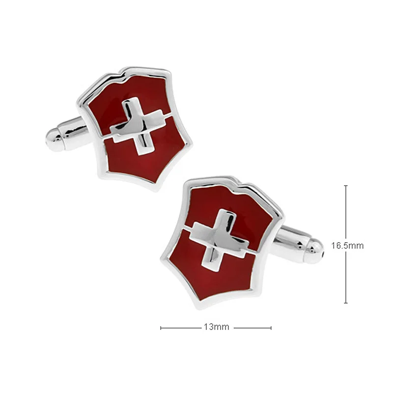 Daily darcy Cross Cufflinks Red Cross Red Baking Varnish Enamel Men Business Shirt Cufflinks Cj104
Daily darcy Cross Cufflinks Red Cross Red Baking Varnish Enamel Men Business Shirt Cufflinks Cj104
