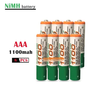 8pcs/lot original AAA 1.2V Ni-MH rechargeable battery 1100mah+ Free shipping!
8pcs/lot original AAA 1.2V Ni-MH rechargeable battery 1100mah+ Free shipping!