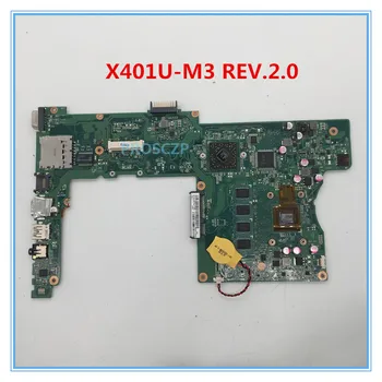 High quality For X401U-M3 REV.2.0 2G RAM For ASUS X401U X501U Laptop motherboard 100% working well
High quality For X401U-M3 REV.2.0 2G RAM For ASUS X401U X501U Laptop motherboard 100% working well