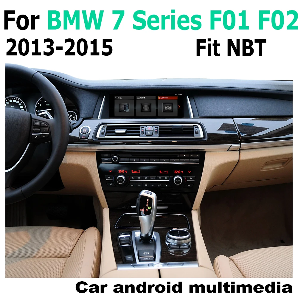 Android экран для BMW 7 серии F01 F02 2013 ~ 2015 NBT сенсорный дисплей GPS Навигация стерео аудио