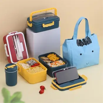 1000ml Portable Lunch Box Microwave Leak-Proof Independent Lattice Bento Lunch Box School Kids Office Kitchen Food Container
1000ml Portable Lunch Box Microwave Leak-Proof Independent Lattice Bento Lunch Box School Kids Office Kitchen Food Container