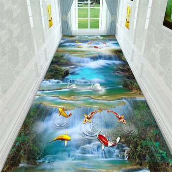 3D Landscape Corridor Soft Carpet Bedroom Flannel Mat S Children's Play Mat Modern Area Decorative Rug 
3D Landscape Corridor Soft Carpet Bedroom Flannel Mat S Children's Play Mat Modern Area Decorative Rug