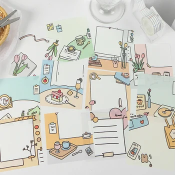 8pcs/LOT my desk series fresh cute lovely paper message memo pad 
8pcs/LOT my desk series fresh cute lovely paper message memo pad