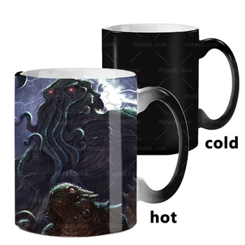 Cthulhu Mugs Color Changing Mug Heat Sensitive Ceramic Coffee Tea Cup Best Gifts for Friends
Cthulhu Mugs Color Changing Mug Heat Sensitive Ceramic Coffee Tea Cup Best Gifts for Friends