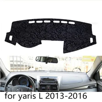 Rose Pattern Non-slip Dashmat Dash Mat Dashboard Cover Pad Cover Carpet Car Sticker for T-oyota yaris 2013-2019 Car Styl
Rose Pattern Non-slip Dashmat Dash Mat Dashboard Cover Pad Cover Carpet Car Sticker for T-oyota yaris 2013-2019 Car Styl