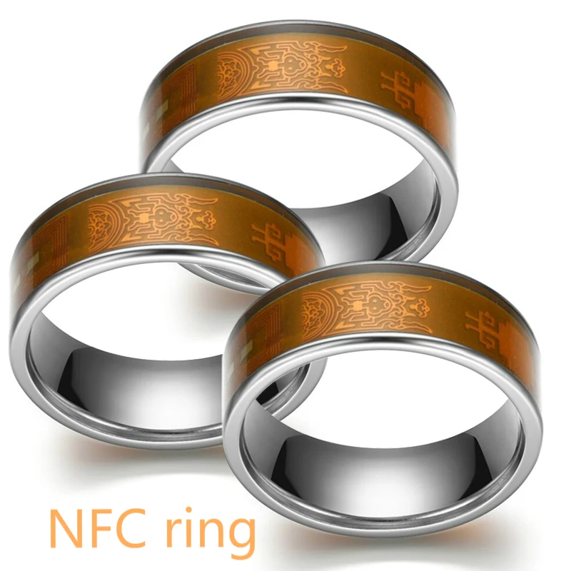 New NFC Smart Ring Multifunctional Waterproof Intelligent Magic Smart Wear Finger Digital Ring for Android Windows NFC Mobil 
New NFC Smart Ring Multifunctional Waterproof Intelligent Magic Smart Wear Finger Digital Ring for Android Windows NFC Mobil
