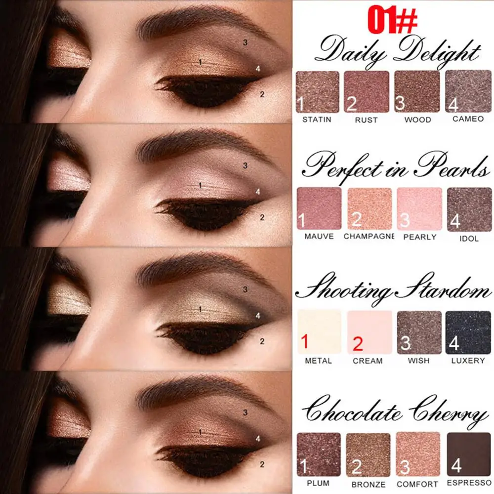 Eyeshadow Palette 16-color coNatural Nude Diamond High Beads Matte Eyeshadow for Beginner Waterproof and Long-lasting Makeup
Eyeshadow Palette 16-color coNatural Nude Diamond High Beads Matte Eyeshadow for Beginner Waterproof and Long-lasting Makeup