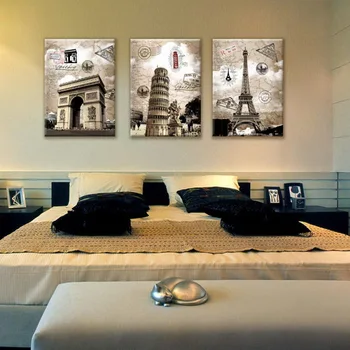 Italy Paris Vintage Style Painting Canvas Art Prints 3 Piece Europe Landscape Decorative Pictures For Wall Decoration No Frame
Italy Paris Vintage Style Painting Canvas Art Prints 3 Piece Europe Landscape Decorative Pictures For Wall Decoration No Frame