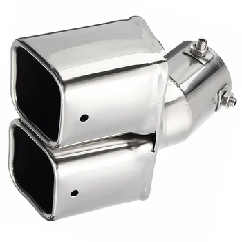 Rear Silver End Muffler tip Car Pipe 2.5\" Inlet Exhaust Trim Cover Stainless Steel Tail 63mm Dual Universal
Rear Silver End Muffler tip Car Pipe 2.5\" Inlet Exhaust Trim Cover Stainless Steel Tail 63mm Dual Universal