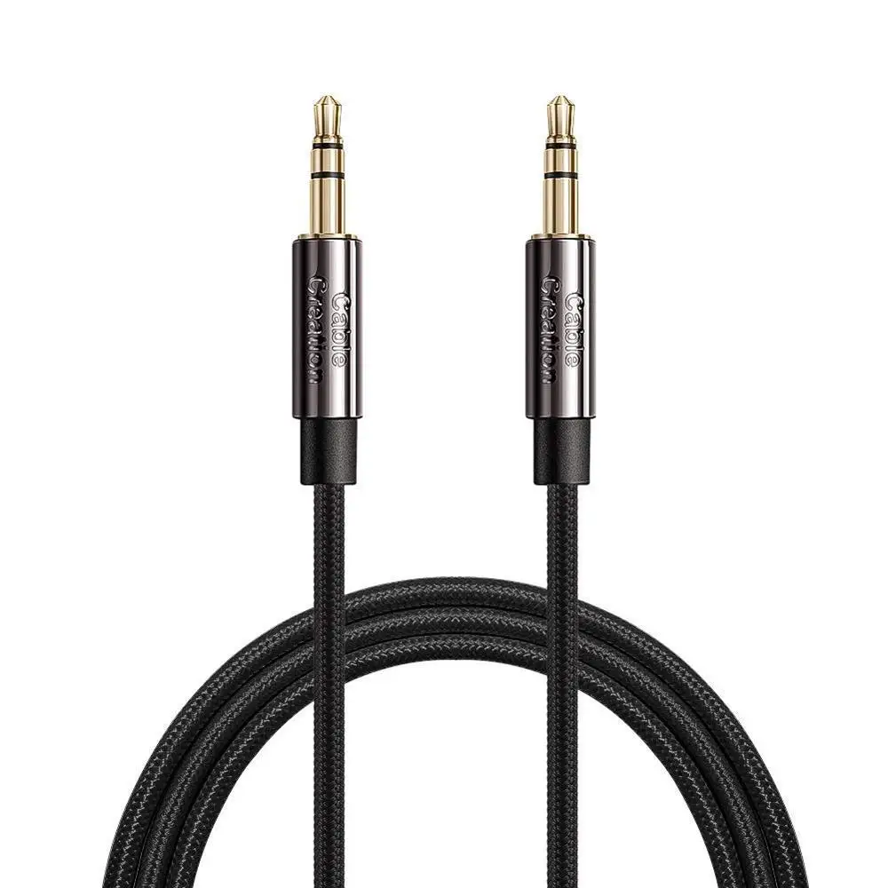 3.5mm Aux Cable, CableCreation 3.5mm Male to Male Stereo Audio Cable Compatible with iPhones, Fire HD Tablets, Home/Car Stereos
3.5mm Aux Cable, CableCreation 3.5mm Male to Male Stereo Audio Cable Compatible with iPhones, Fire HD Tablets, Home/Car Stereos