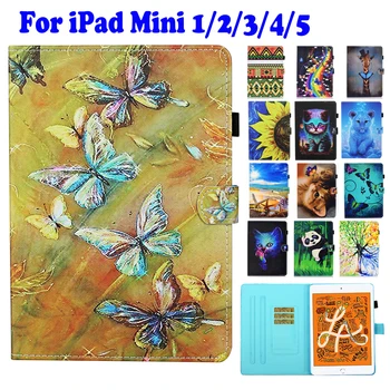 For iPad Mini 1/2/3 7.9" 2019 Case iPad mini 5 Mini 4 Protective Skin Shell PU Leather Stand Magnet Smart Funda Cover Cartoon 
For iPad Mini 1/2/3 7.9" 2019 Case iPad mini 5 Mini 4 Protective Skin Shell PU Leather Stand Magnet Smart Funda Cover Cartoon