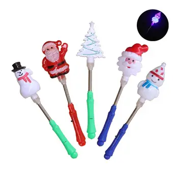 LED Flashing Light Up Stick With Spring Multicolor Christmas LED Light Toy Tree Snowman Glowing Toy Gift For Unisex Children
LED Flashing Light Up Stick With Spring Multicolor Christmas LED Light Toy Tree Snowman Glowing Toy Gift For Unisex Children