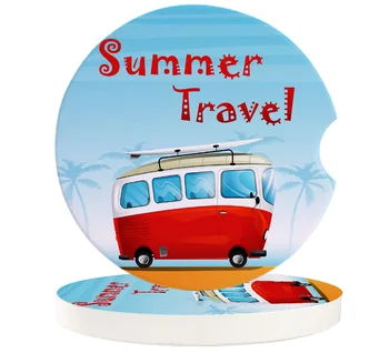 2/4/6 pcs Summer Beach Travel Bus Car Cup Holder Coaster Home Decor Accessories Drink Mug Mat Ceramic Car Coasters
2/4/6 pcs Summer Beach Travel Bus Car Cup Holder Coaster Home Decor Accessories Drink Mug Mat Ceramic Car Coasters