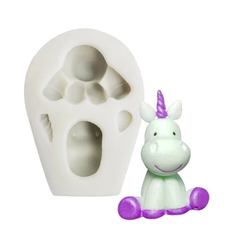 Cartoon Unicorn Silicone Mold for Fondant Cake Decor, Cupcakes, Sugarcraft, Cookies, Cards Clay Bakeware Tools
Cartoon Unicorn Silicone Mold for Fondant Cake Decor, Cupcakes, Sugarcraft, Cookies, Cards Clay Bakeware Tools