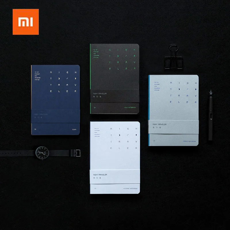 Xiaomi Night walker Notebook bright silver front line 180" flat writing 4 kinds of inside page luminous back for Author Notebook
Xiaomi Night walker Notebook bright silver front line 180" flat writing 4 kinds of inside page luminous back for Author Notebook