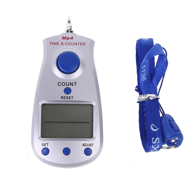 Portable 5-digit Digital Electronic Counter with Clock Calendar and Lanyard Manual Reset Decompression Relaxation Tool
Portable 5-digit Digital Electronic Counter with Clock Calendar and Lanyard Manual Reset Decompression Relaxation Tool