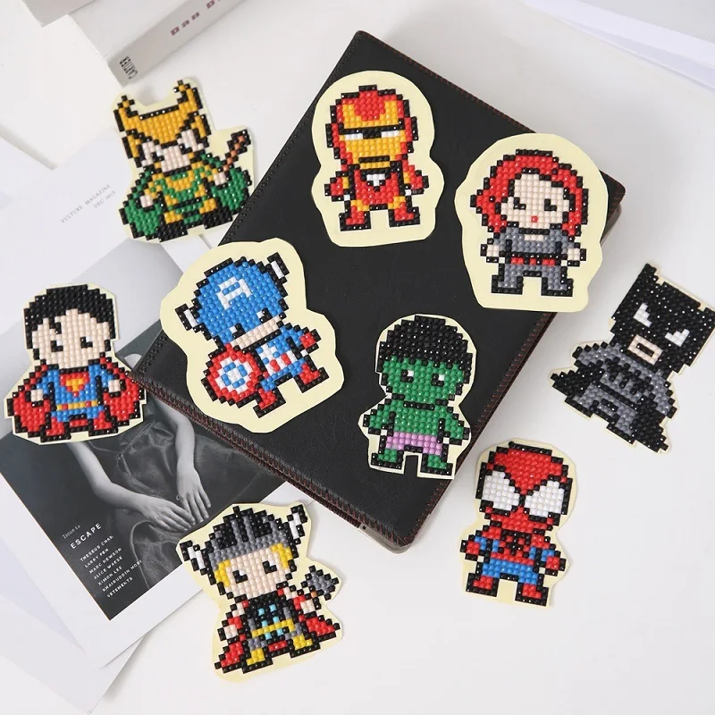 9pcs Spider Iron Cool Man DIY Diamond Sticker 5D Diamond Painting Cross Stitch Picture Of Rhinestone Cup Book Phone Decoration
9pcs Spider Iron Cool Man DIY Diamond Sticker 5D Diamond Painting Cross Stitch Picture Of Rhinestone Cup Book Phone Decoration