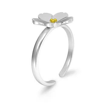 2019 NEW 100% 925 Sterling Silver High Quality Simple and Elegant Daisy Flower Primrose Open Mouth Adjustable Ring Women Jewelry
2019 NEW 100% 925 Sterling Silver High Quality Simple and Elegant Daisy Flower Primrose Open Mouth Adjustable Ring Women Jewelry
