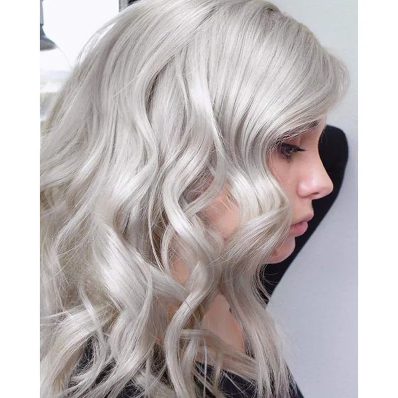 RONGDUOYI Synthetic Lace Front Wigs for Women Grey Short Bob Wave Hair Cosplay Glueless Heat Fiber Hair Half HandTied Wig
RONGDUOYI Synthetic Lace Front Wigs for Women Grey Short Bob Wave Hair Cosplay Glueless Heat Fiber Hair Half HandTied Wig