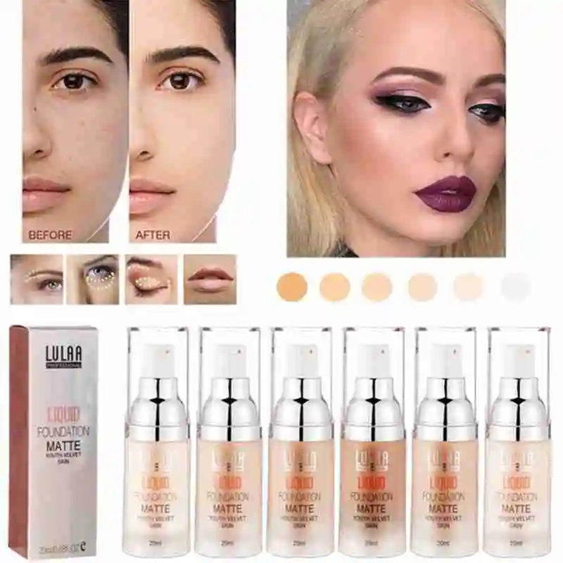Foundation Makeup For Beginners Waterproof Long Lasting Full Coverage Professional Natural Face Finish Liquid Cosmetic
Foundation Makeup For Beginners Waterproof Long Lasting Full Coverage Professional Natural Face Finish Liquid Cosmetic