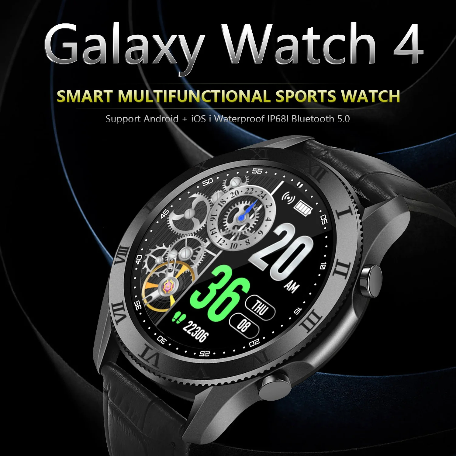 Смарт-часы Timethinker мужские 4 дюйма Android спортивные SW1 для Samsung Huawei фитнес-Браслет
