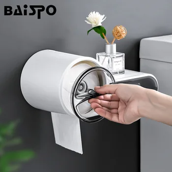 BAISPO Portable Toilet Paper Holder Home Storage Rack Creative Hygienic Paper Dispenser Wall-mounted Waterproof Tissue Box
BAISPO Portable Toilet Paper Holder Home Storage Rack Creative Hygienic Paper Dispenser Wall-mounted Waterproof Tissue Box