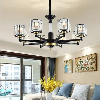 Living Room Decorative Chandelier Light Luxury Post-Modern Bedroom Restaurant Iron Droplight Simple Personality LED pendant lamp
Living Room Decorative Chandelier Light Luxury Post-Modern Bedroom Restaurant Iron Droplight Simple Personality LED pendant lamp