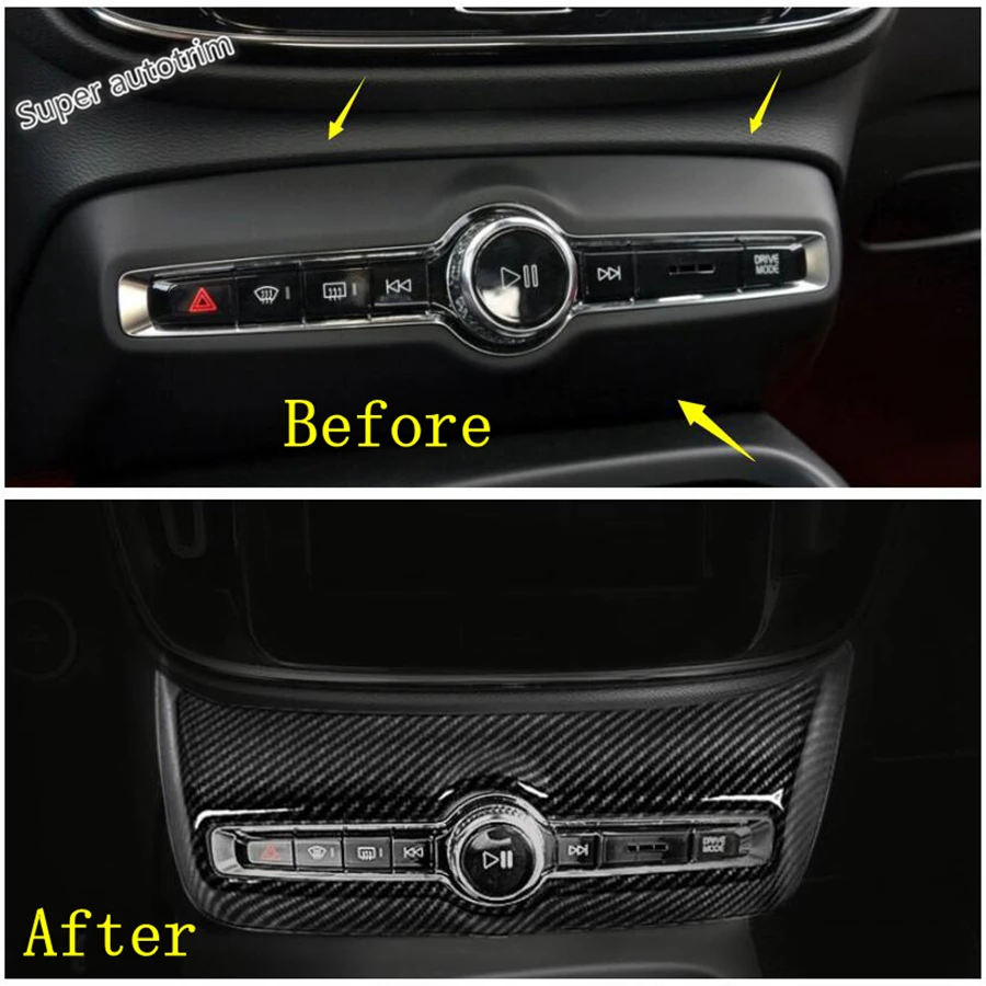Lapetus Central Control Air Conditioning Switch Panel Cover Kit Fit For VOLVO XC40 2018 2019 2020 ABS Accessories Interior
Lapetus Central Control Air Conditioning Switch Panel Cover Kit Fit For VOLVO XC40 2018 2019 2020 ABS Accessories Interior