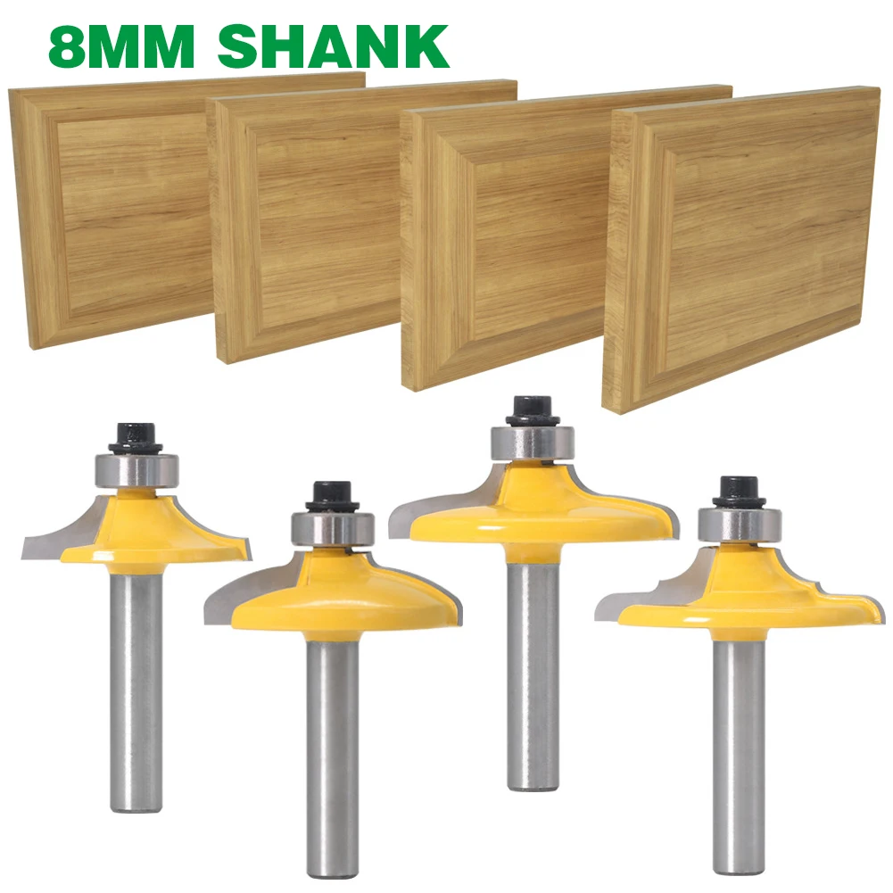 1PC 8MM Shank Milling Cutter Drawer Front & Cabinet Door Front Router Bit Wood Carving Router Bits For Wood Woodworking Tools
1PC 8MM Shank Milling Cutter Drawer Front & Cabinet Door Front Router Bit Wood Carving Router Bits For Wood Woodworking Tools