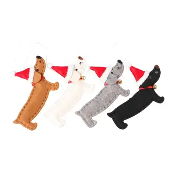 4Pcs Christmas Tree Exquisite Hanging Ornaments Creative Dachshund Dog Shaped Pendants Party Supplies
4Pcs Christmas Tree Exquisite Hanging Ornaments Creative Dachshund Dog Shaped Pendants Party Supplies