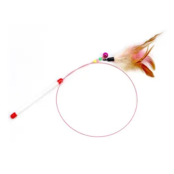 Metal Wire Funny Cat Stick Cat Toy Pet Toy With Feather Bells Funny Cat Pole Pet Supplies Fishing Chicken Hair Funny Cat Stick
Metal Wire Funny Cat Stick Cat Toy Pet Toy With Feather Bells Funny Cat Pole Pet Supplies Fishing Chicken Hair Funny Cat Stick