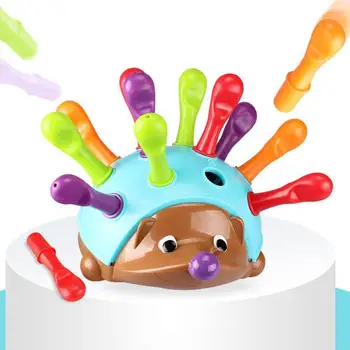 DIY Colourful Insert Hedgehog Educational Toys Montessori Building Intelligence Developing Children Early Educational Math Toy
DIY Colourful Insert Hedgehog Educational Toys Montessori Building Intelligence Developing Children Early Educational Math Toy