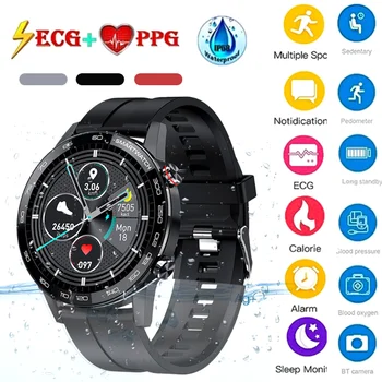 2020 L16 Sports Smart Watch Men IP67 Waterproof Touch Screen Strap ECG PPG SmartWatch for Android IOS Phone Fitness Tracker
2020 L16 Sports Smart Watch Men IP67 Waterproof Touch Screen Strap ECG PPG SmartWatch for Android IOS Phone Fitness Tracker