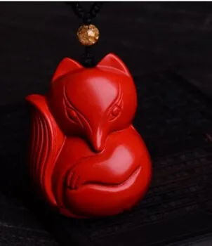 Natural cinnabar pendant necklace
Natural cinnabar pendant necklace