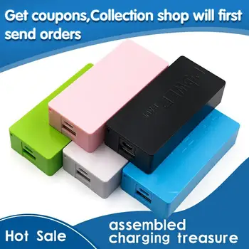 5600mAh 2X 18650 USB Power Bank Battery Charger Case DIY Box For iPhone For Smart Phone MP3 Electronic Mobile Charging
5600mAh 2X 18650 USB Power Bank Battery Charger Case DIY Box For iPhone For Smart Phone MP3 Electronic Mobile Charging