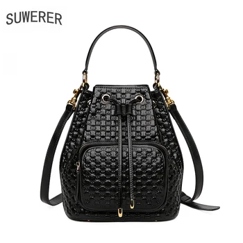 Genuine leather bag free delivery Women bag 2020 new fashion handbag women Vintage Shoulder Bag Bucket bag 
Genuine leather bag free delivery Women bag 2020 new fashion handbag women Vintage Shoulder Bag Bucket bag